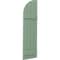 Ekena Millwork Americraft 4-Board (2 Batten) Wood Joined Board-n-Batten Shutters w/ Arch Top, ARW101BQ414X77TGH, PR ARW101BQ414X77TGH - alternate 4
